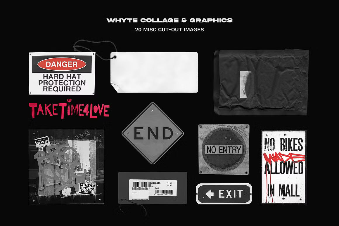 WHYTE Collage and Graphics