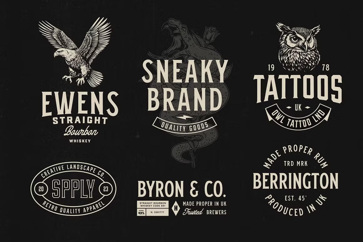 50 Apparel Logo Designs