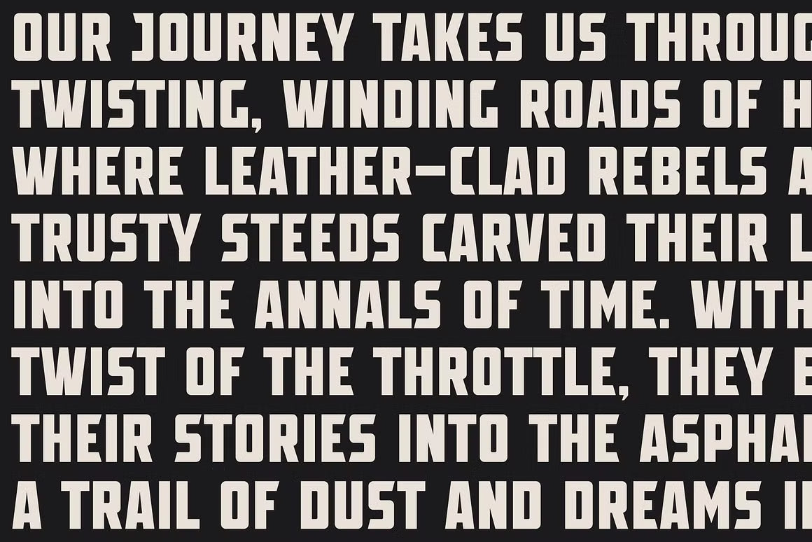 OUTLAW LEGENDS Font Duo + Extra