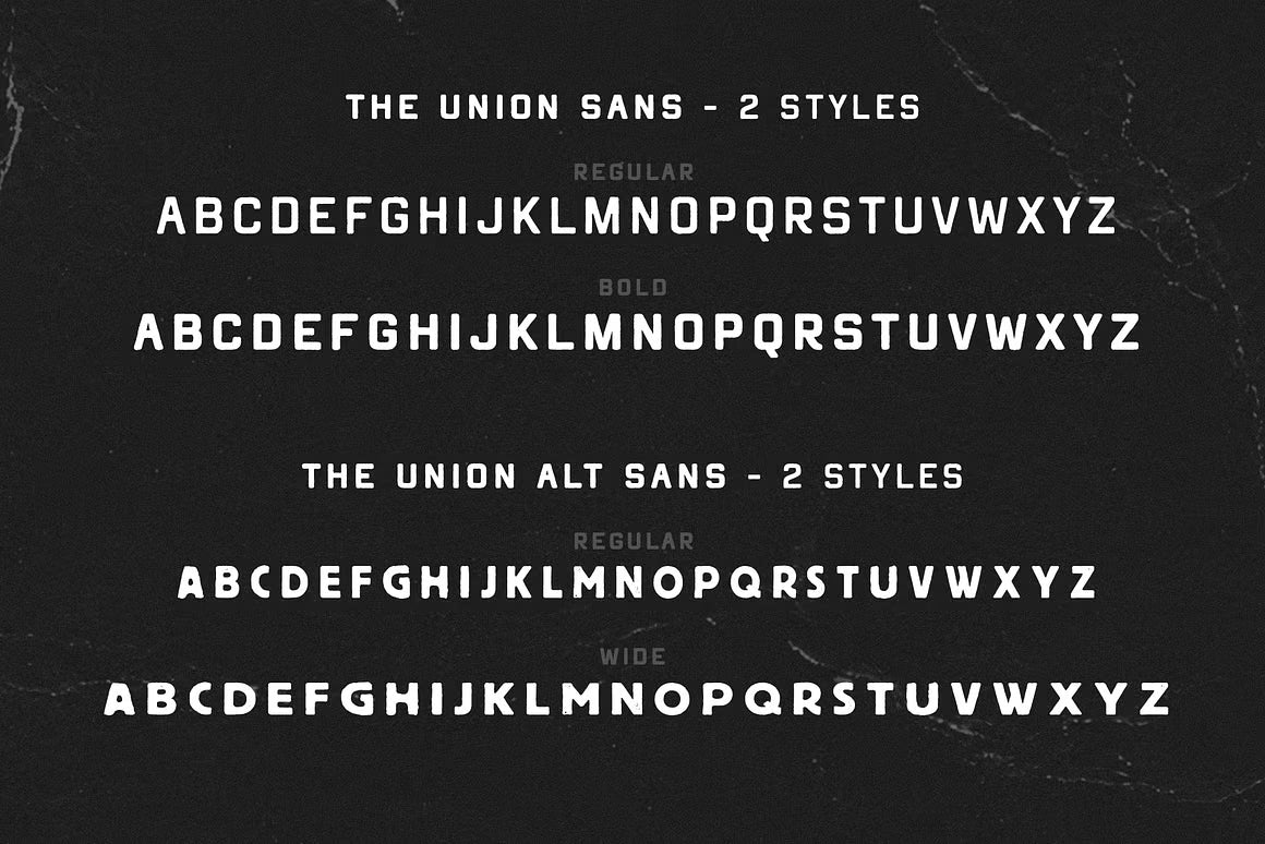 The Union Font Bundle + Extra
