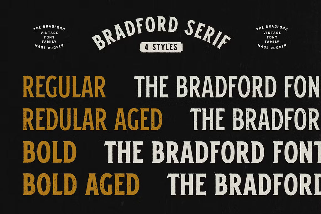 The Bradford Font Family