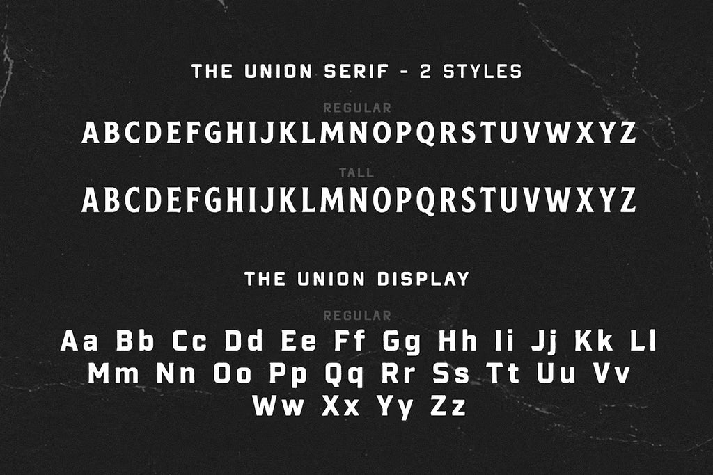 The Union Font Bundle + Extra
