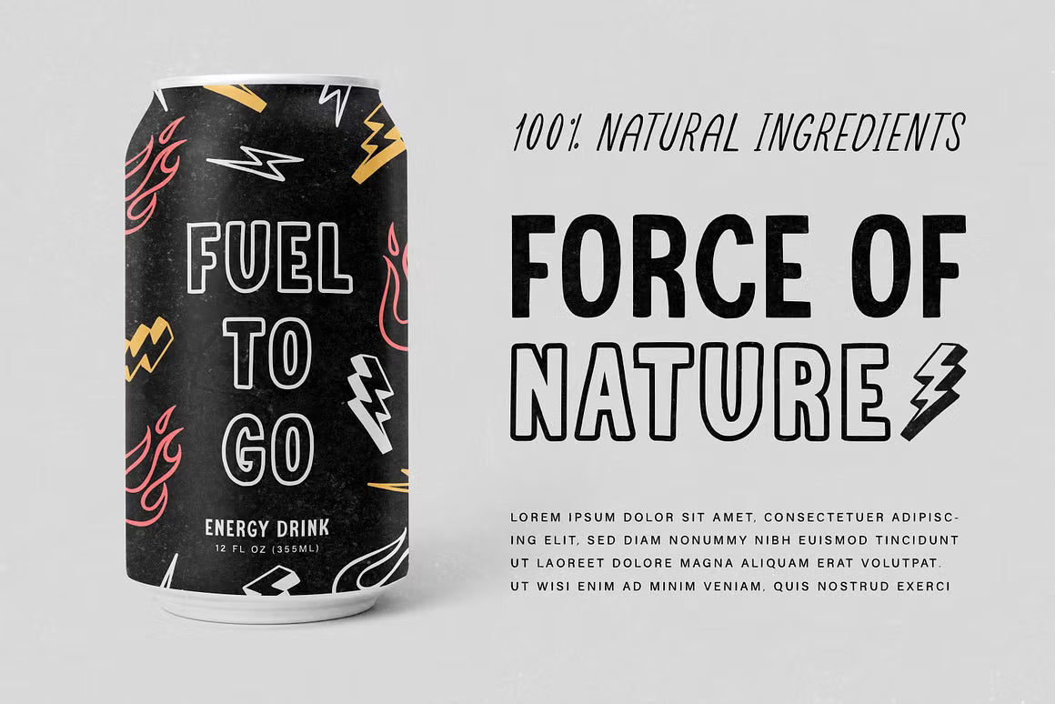 STUNT CO. Font Family + Extra