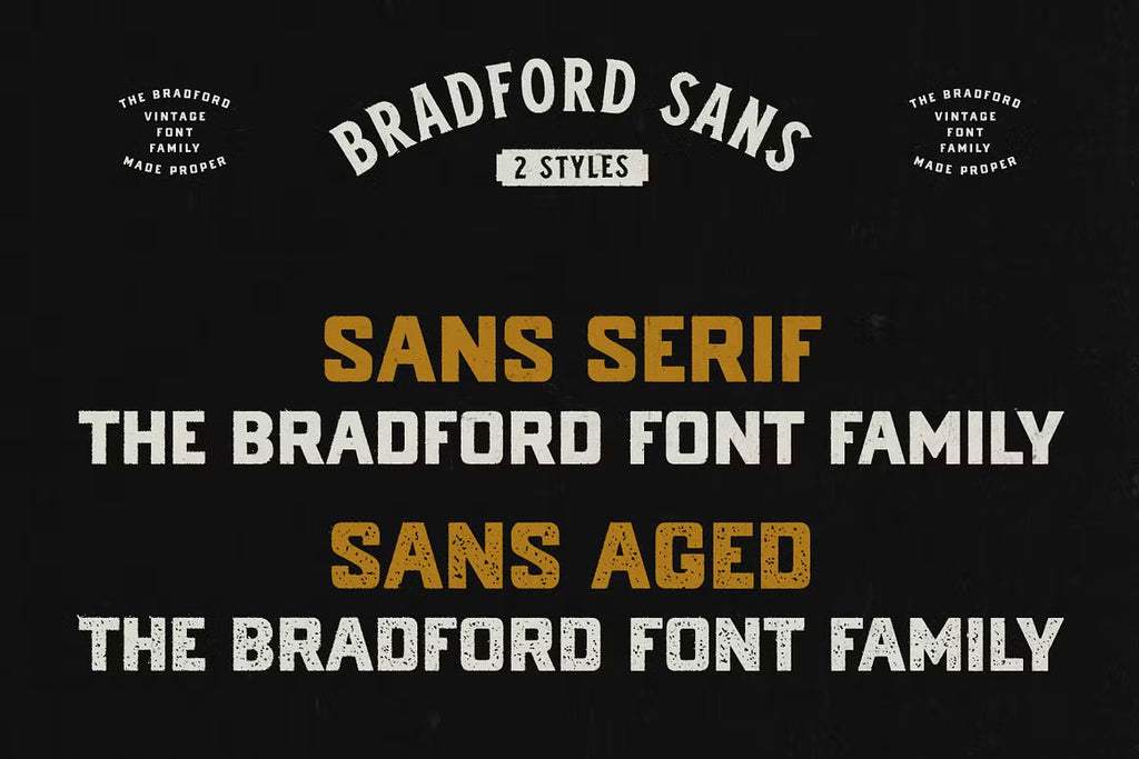 The Bradford Font Family