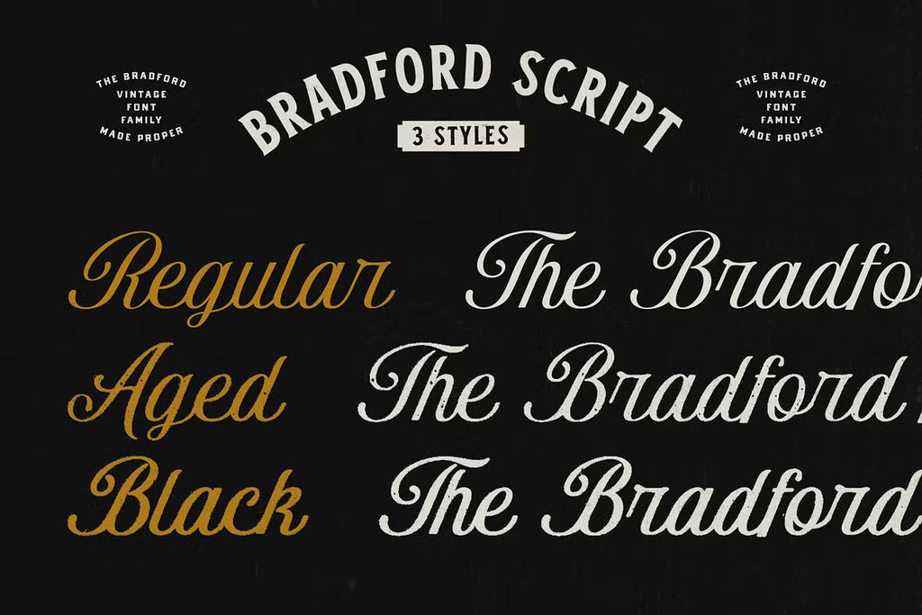 The Bradford Font Family