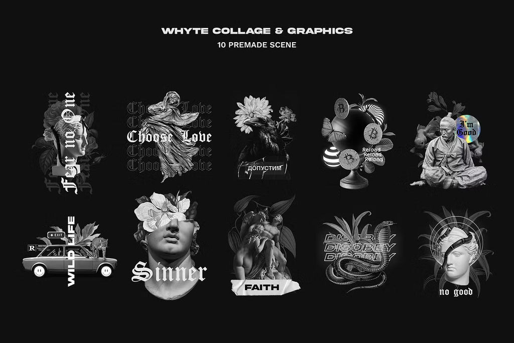 WHYTE Collage and Graphics