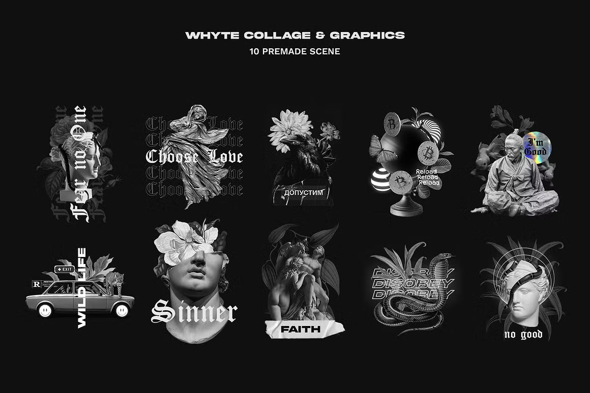WHYTE Collage and Graphics