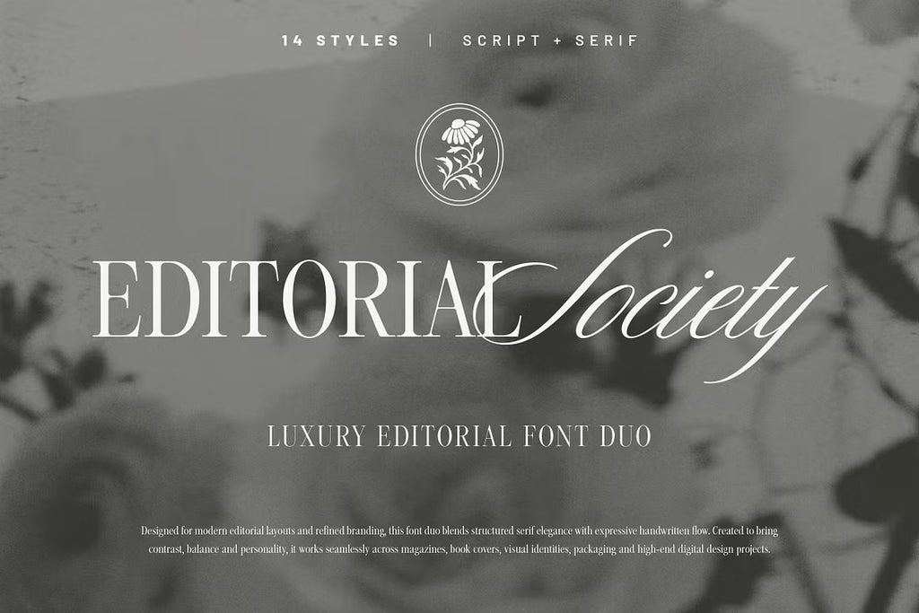 Editorial Society - Luxury Font Duo