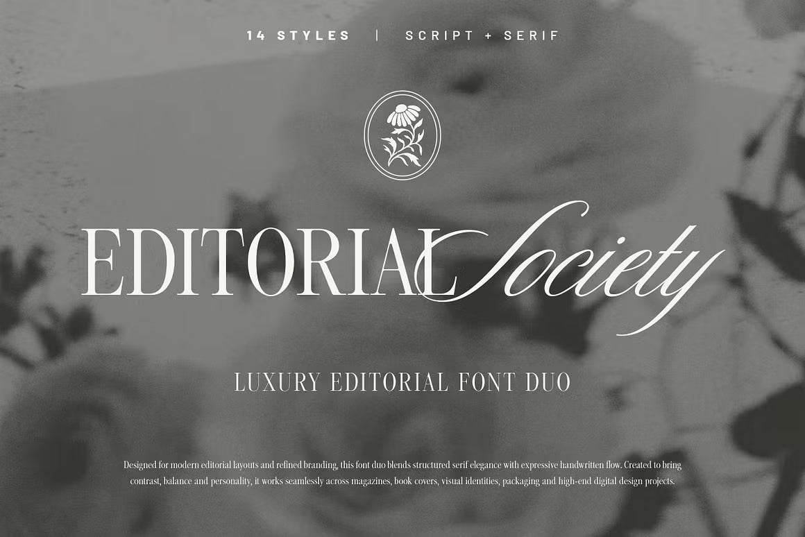 Editorial Society - Luxury Font Duo