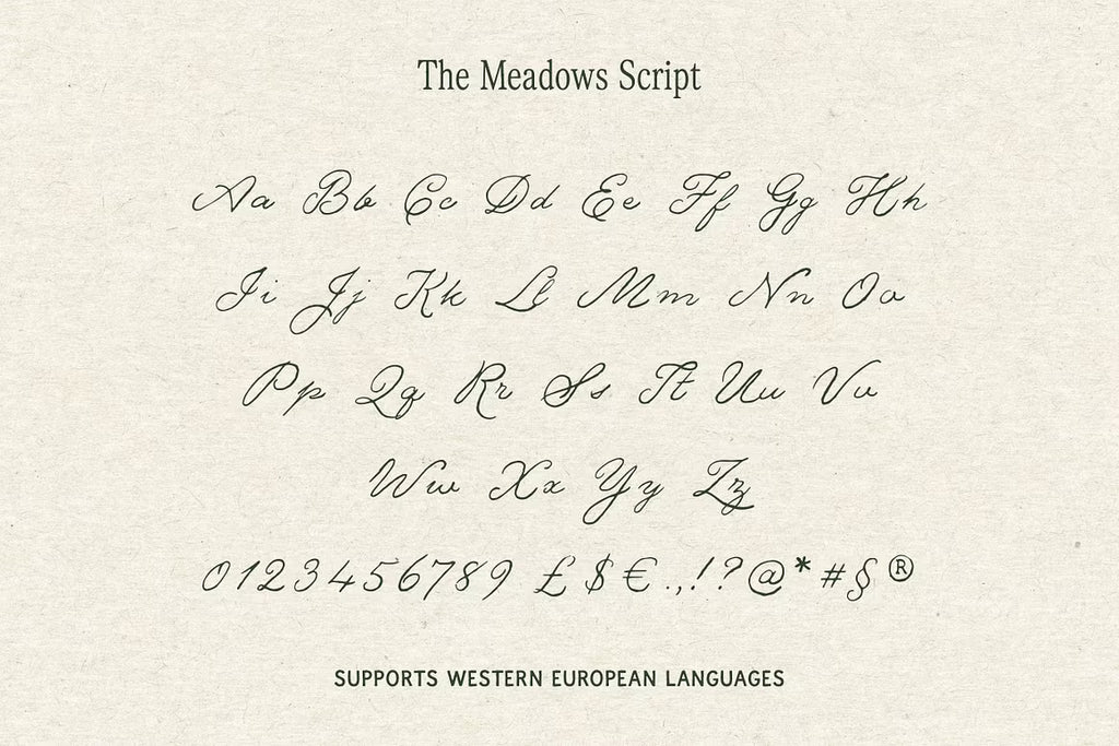 The Meadows - Font Trio & Extra