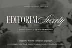Editorial Society - Luxury Font Duo